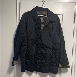 Women’s Quilted Black Jacket